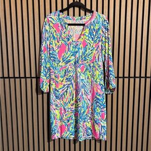 Lilly Pulitzer Rossmore V-Neck Mini Dress